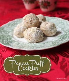 Pecan Puff Cookies