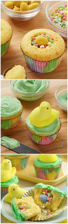 PEEPS® Chick Surprise-Inside Cupcakes