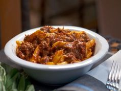 Penne with Meaty Ragu