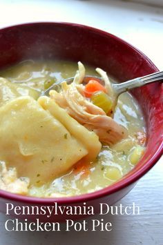 Pennsylvania Dutch Chicken Pot Pie