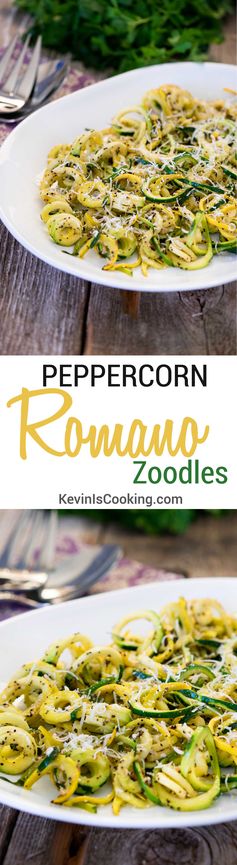 Peppercorn Romano Zoodles