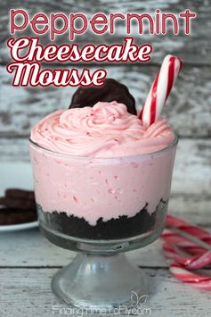 Peppermint Cheesecake Mousse