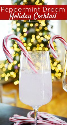 Peppermint Dream Holiday Cocktail