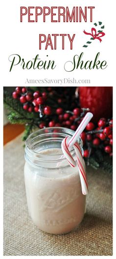 Peppermint Patty Protein Shake