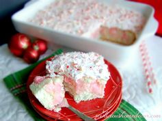 Peppermint Poke Cake Quick and Easy