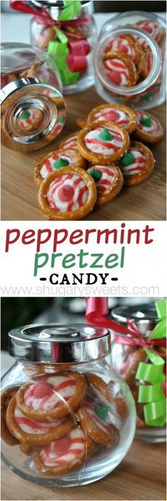 Peppermint Pretzel Candy