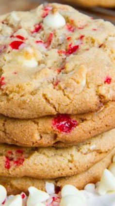 Peppermint White Chocolate Chip Cookies