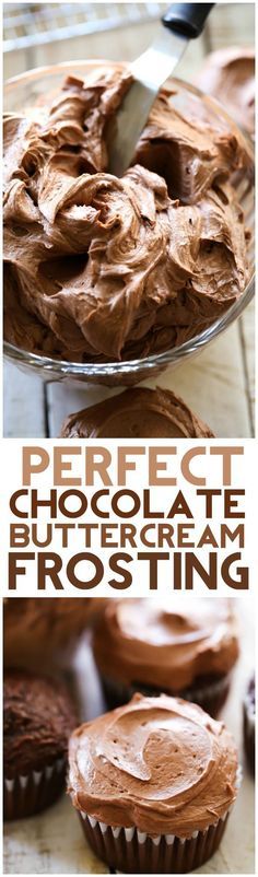 Perfect Chocolate Buttercream Frosting