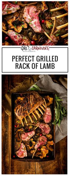 Perfect Grilled Rack of Lamb