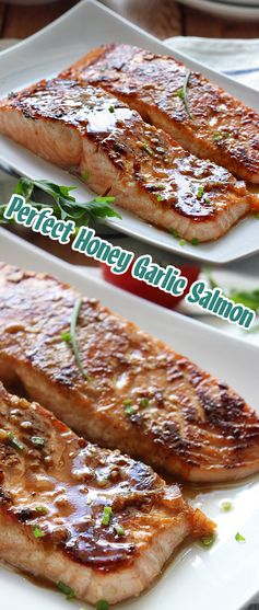 Perfect Honey Garlic Salmon