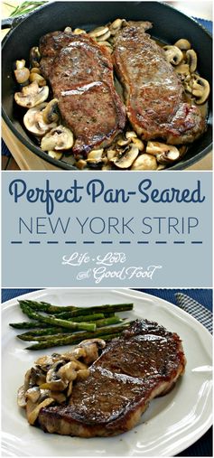 Perfect Pan-Seared New York Strip