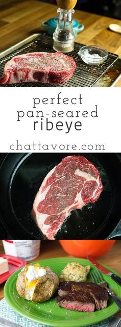 Perfect Pan-Seared Ribeye