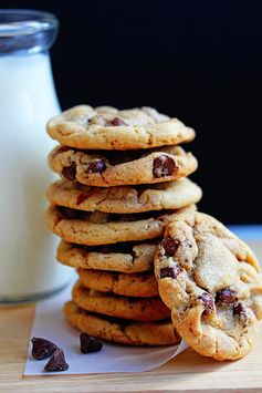 Perfect Soft and Chewy Chocolate Chip Cookies