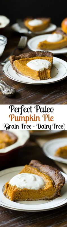 Perfectly Paleo Pumpkin Pie