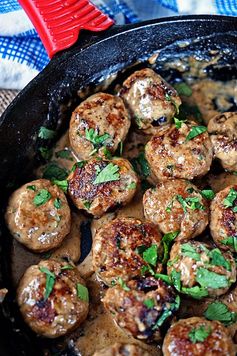 Persian Meatballs with Dried Cherries and Pistachios