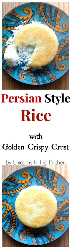 Persian Style Rice with Crispy Golden Crust