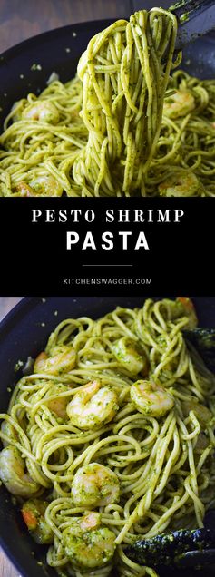 Pesto Shrimp Pasta