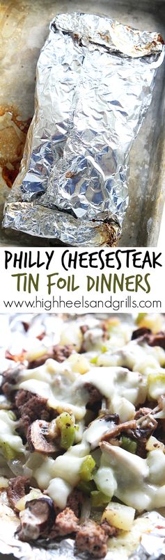 Philly Cheesesteak Foil Dinner