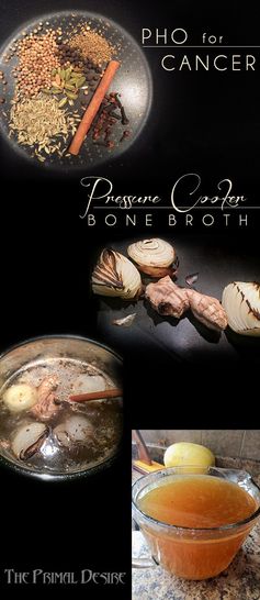 Pho-Flavored Pressure Cooker Bone Broth