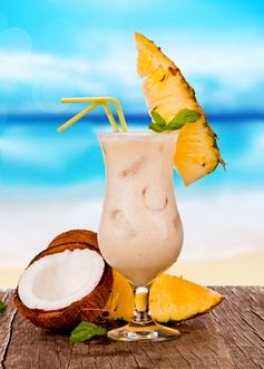 Piña Colada sin alcohol