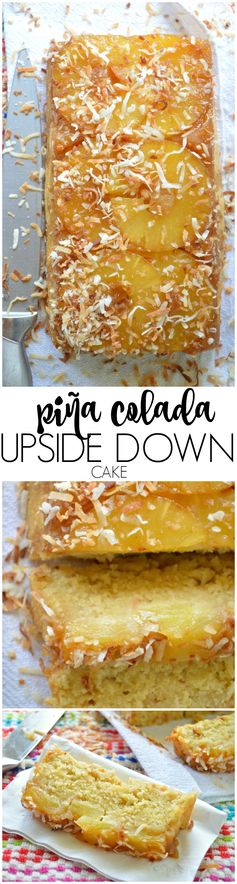 Piña Colada Upside Down Cake