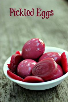 Pickled Red Beet Eggs Recipe from Mom