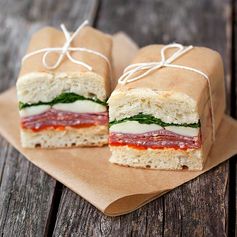 Picnic Perfect. Pressed Italian Sandwiches