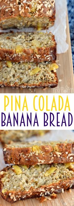 Pina Colada Banana Bread