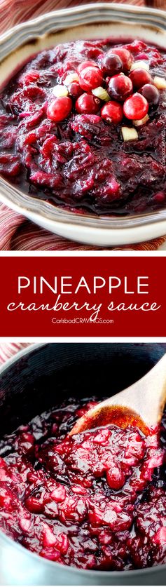 Pineapple Cranberry Sauce