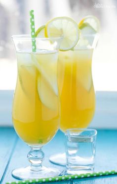 Pineapple Fruit Cocktail Drink