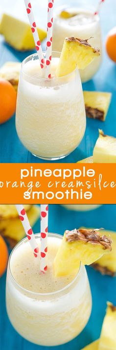 Pineapple Orange Creamsicle Smoothie