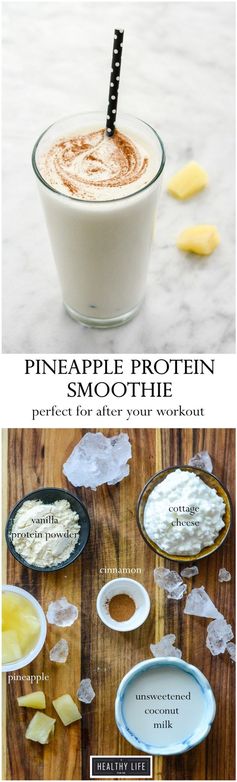 Pineapple Protein Smoothie