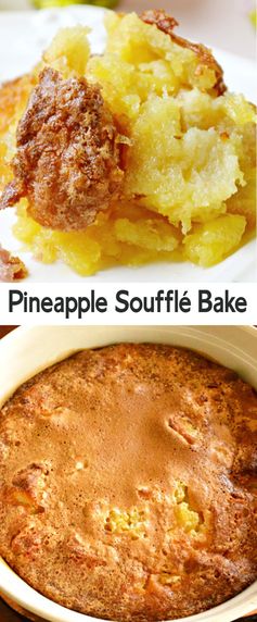 Pineapple Soufflé Bake