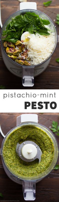 Pistachio Mint Pesto