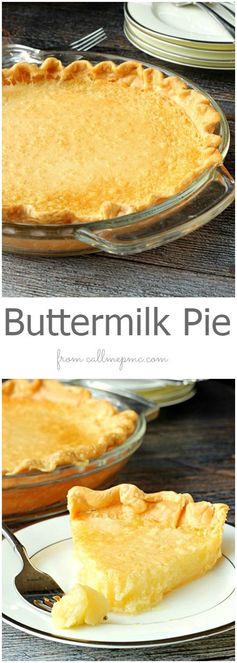 PMc’s Buttermilk Pie