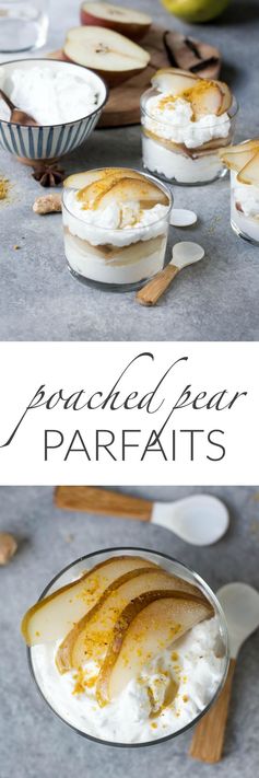 Poached Pear Parfaits