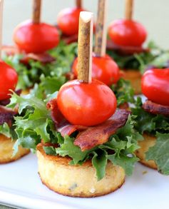 Polenta BLT Appetizers