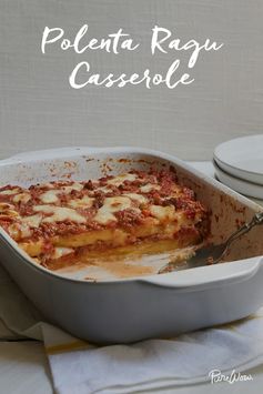 Polenta Ragu Casserole