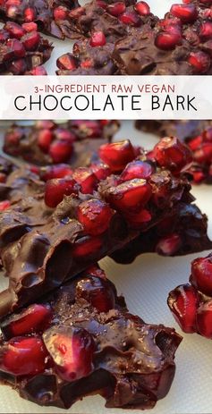 Pomegranate Chocolate Bark