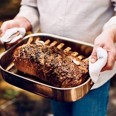 Pomegranate-Glazed Roast Pork