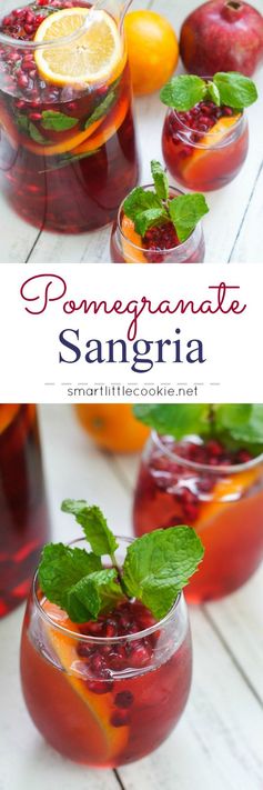 Pomegranate Holiday Sangria