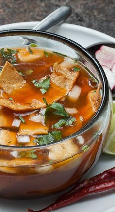 Pork Chile Colorado Pozole