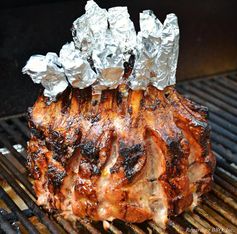 Pork Crown Roast on the Grill