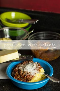 Pork Ragu with Polenta