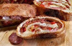 Portuguese Chourico (Sausage Bread