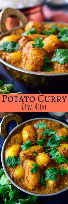 Potato Curry (Dum Aloo