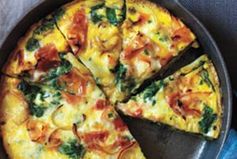 Potato, Ham, and Spinach Frittata