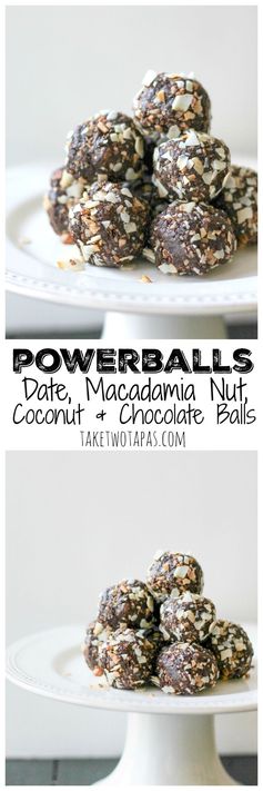 Powerballs - Date, Chocolate, Macadamia Nut, Powerballs