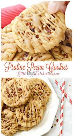 Praline Pecan Cookies