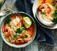 Prawn laksa curry bowl